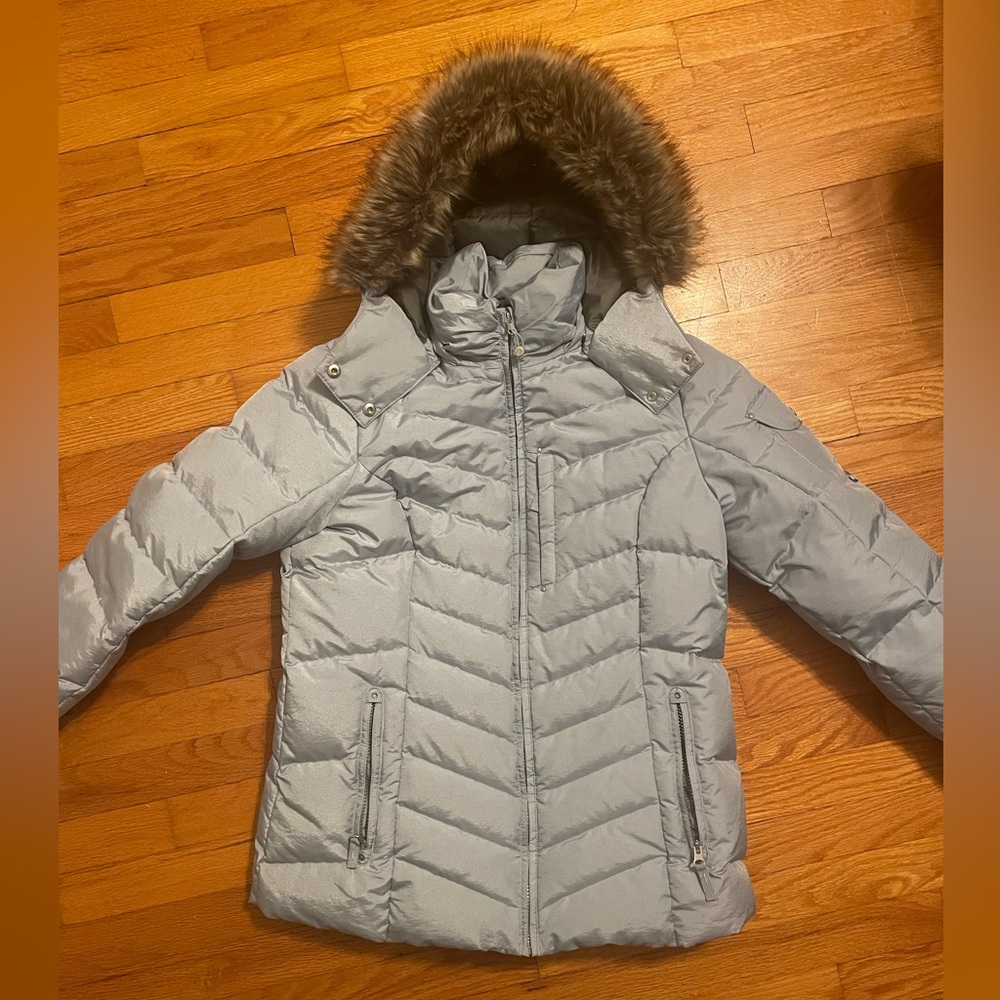 Eddie Bauer Down Coat with Detachable Hood